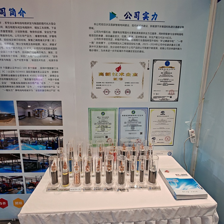 青島一纜電纜參加2025(第四屆)上海合作組織國際投資貿(mào)易博覽會取得圓滿成功 青島一纜電纜參加2025(第四屆)上海合作組織國際投資貿(mào)易博覽會取得圓滿成功